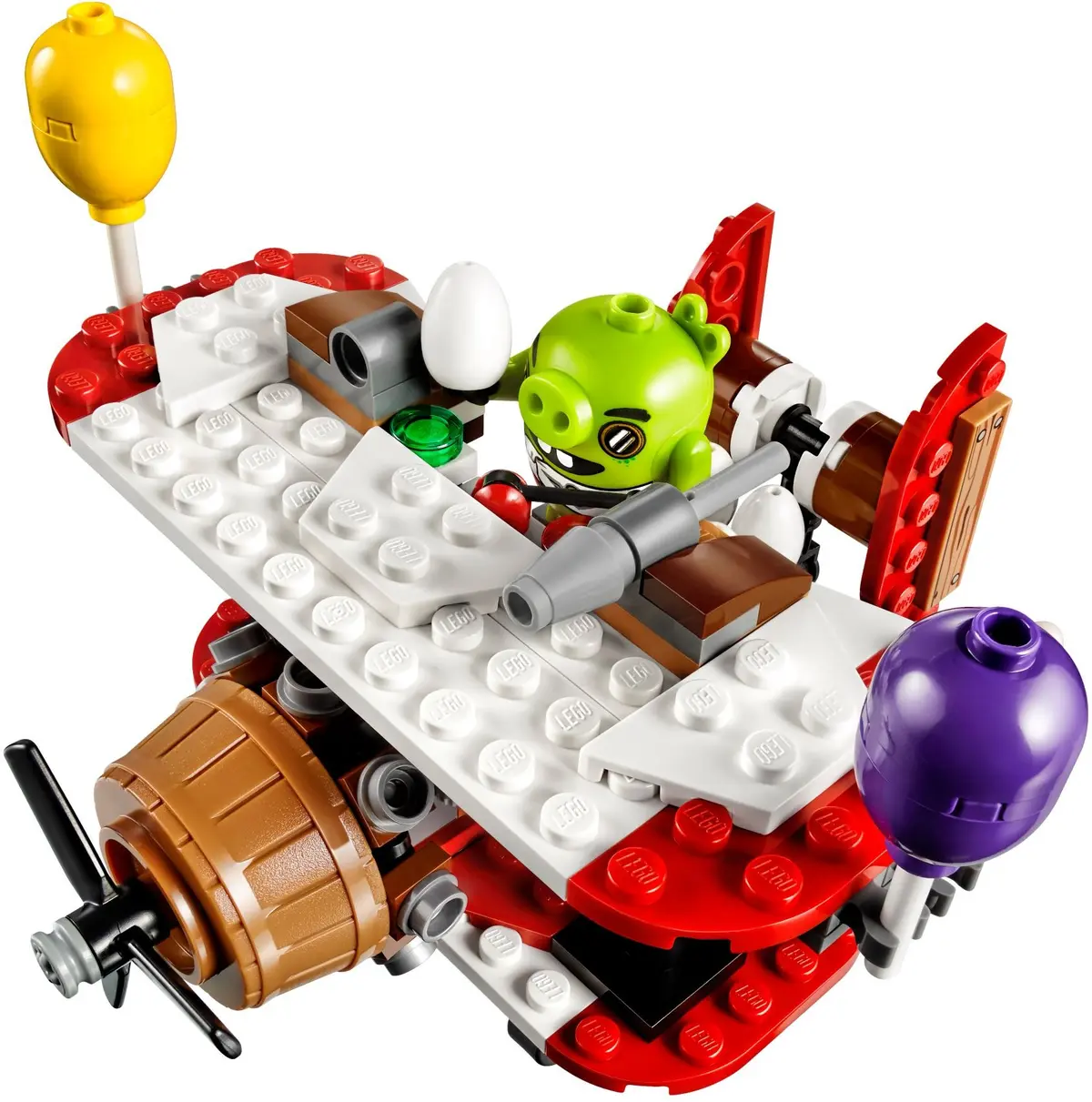 LEGO The Angry Birds Movie 75822 Piggy Plane Attack set, image 3