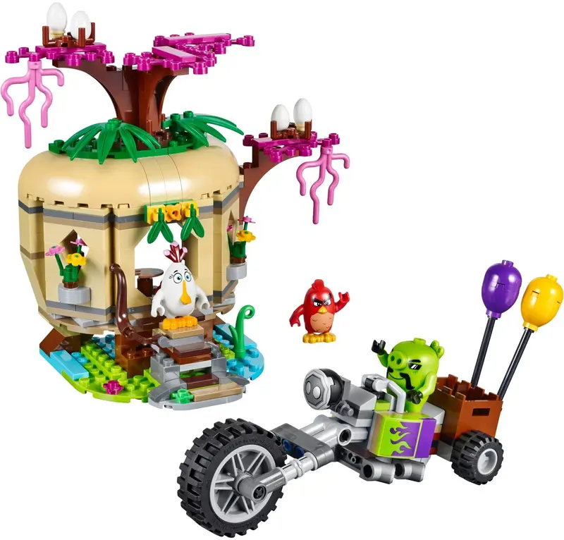 LEGO The Angry Birds Movie 75823 Bird Island Egg Heist set