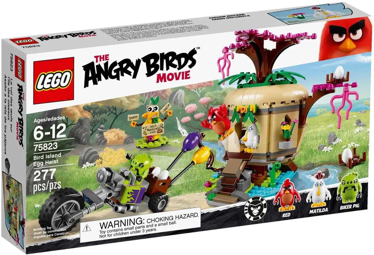 LEGO The Angry Birds Movie 75823 Bird Island Egg Heist set, image 2