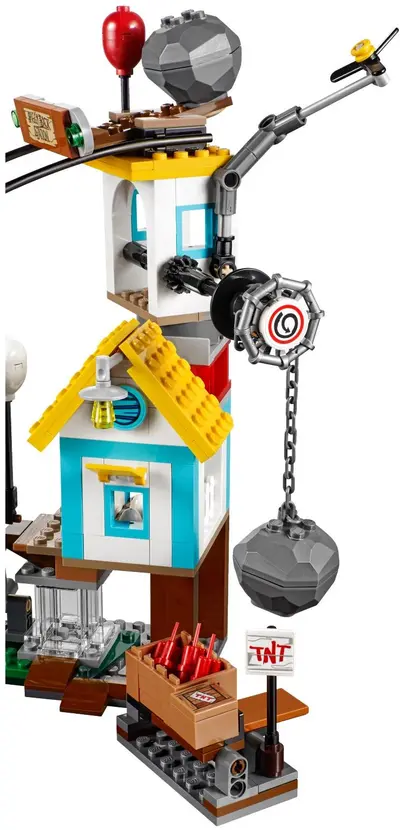 LEGO The Angry Birds Movie 75824 Pig City Teardown set, image 5