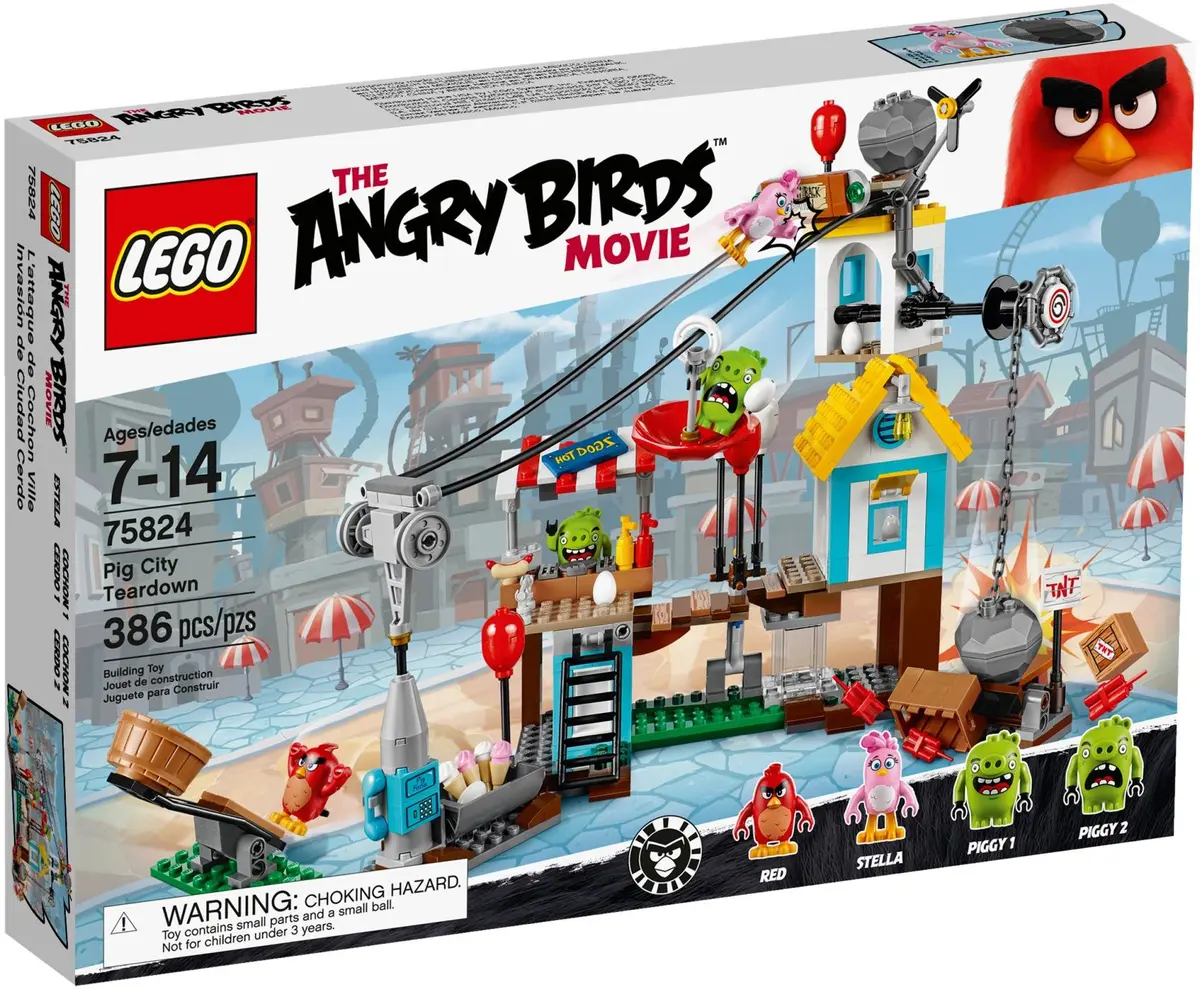 LEGO The Angry Birds Movie 75824 Pig City Teardown set, image 2