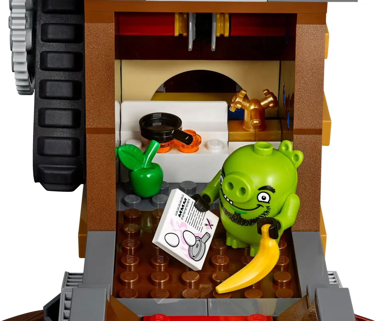 LEGO The Angry Birds Movie 75825 Piggy Pirate Ship set, image 11