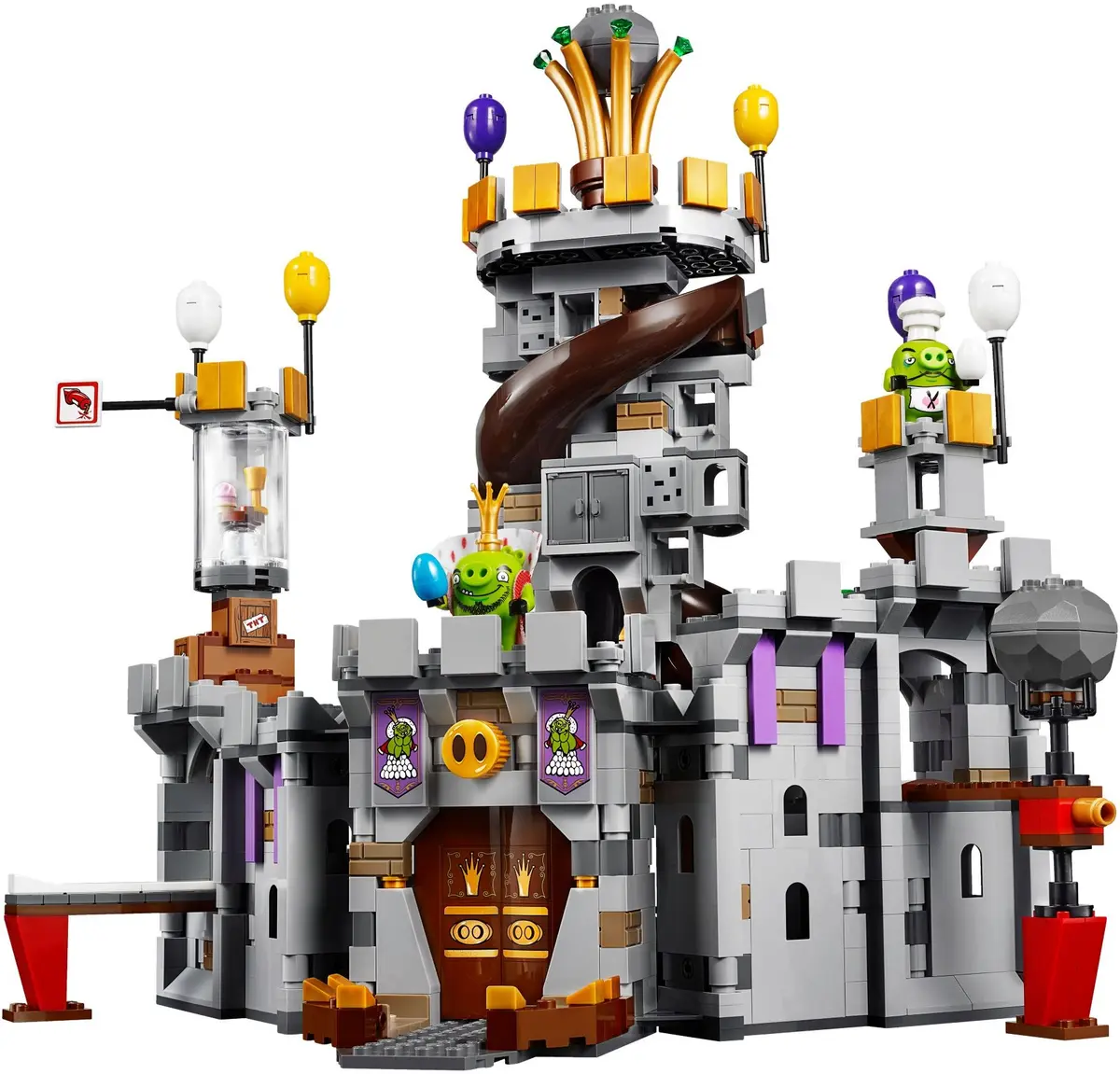 LEGO The Angry Birds Movie 75826 King Pig's Castle set, image 5