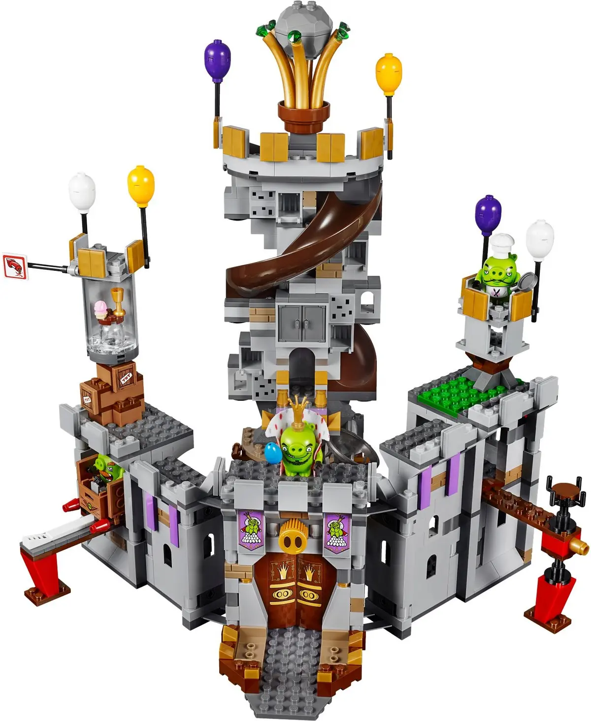 LEGO The Angry Birds Movie 75826 King Pig's Castle set, image 6