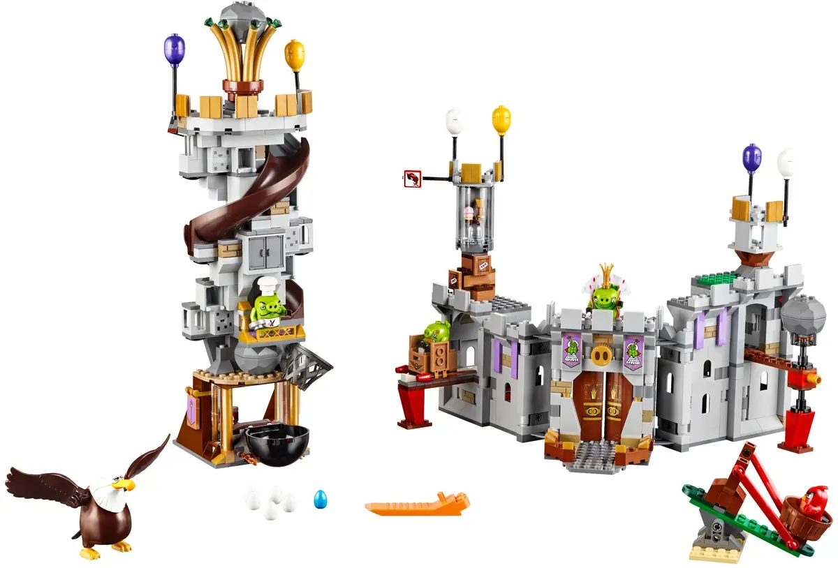 LEGO The Angry Birds Movie 75826 King Pig's Castle set