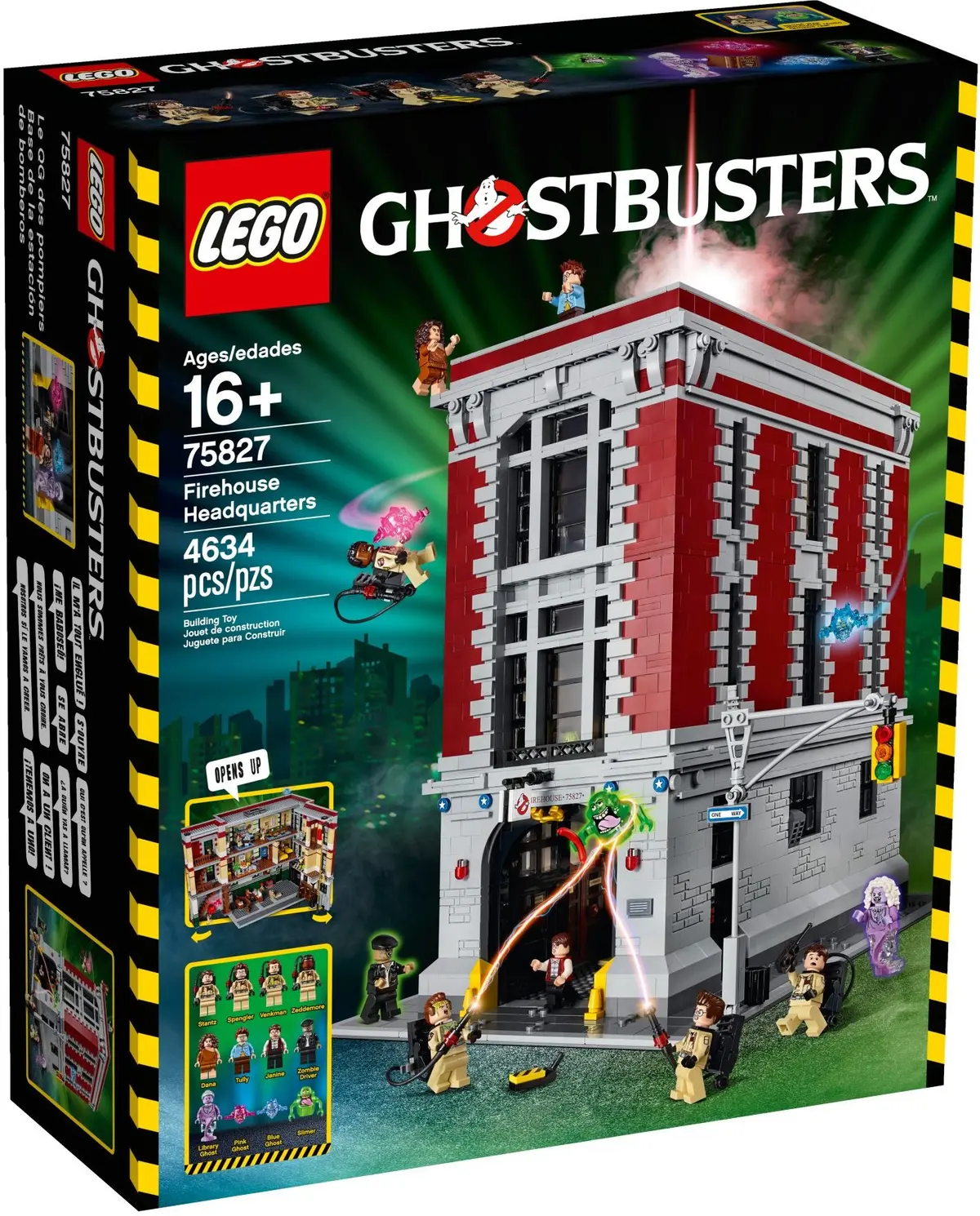 LEGO Ghostbusters 75827 Firehouse Headquarters set, image 2