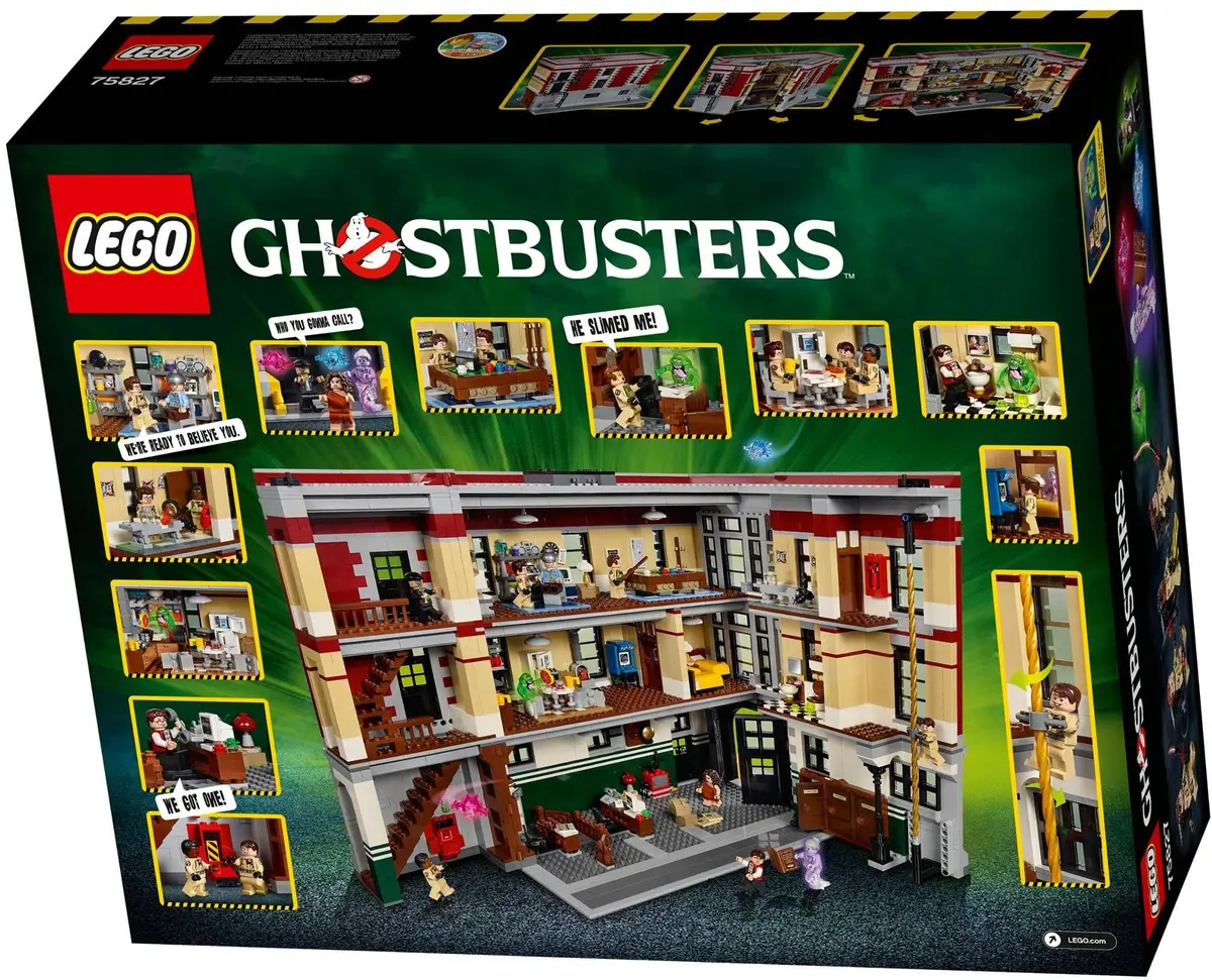 LEGO Ghostbusters 75827 Firehouse Headquarters set, image 3