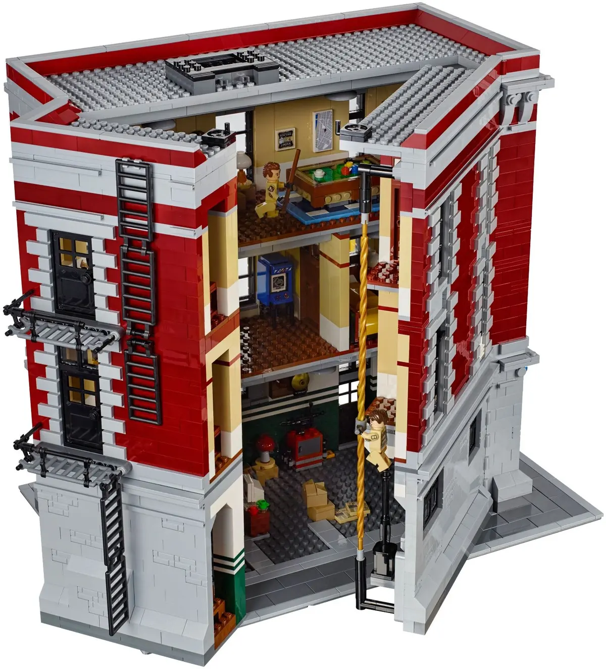 LEGO Ghostbusters 75827 Firehouse Headquarters set, image 6