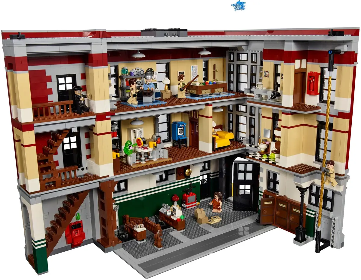 LEGO Ghostbusters 75827 Firehouse Headquarters set, image 7
