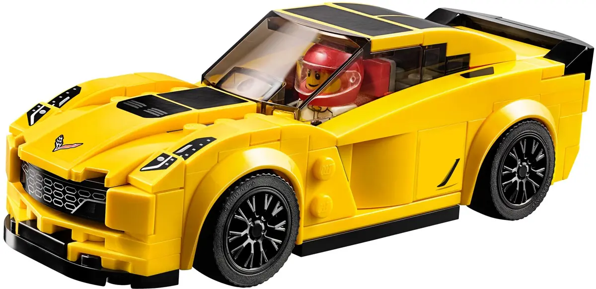 LEGO Speed Champions 75870 Chevrolet Corvette Z06 set, image 3