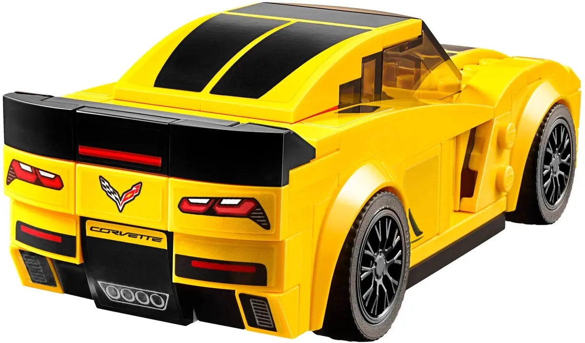 LEGO Speed Champions 75870 Chevrolet Corvette Z06 set, image 4
