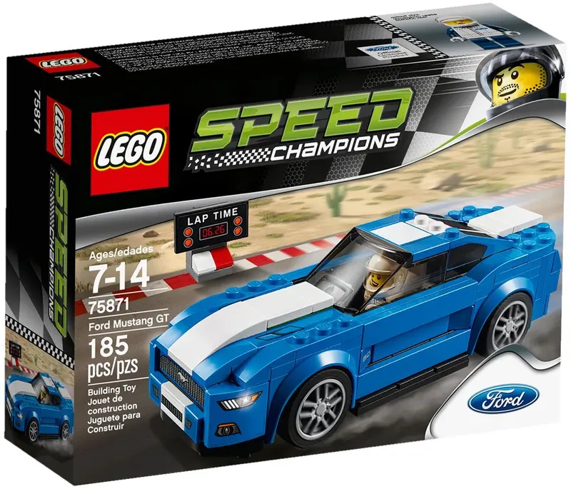 LEGO Speed Champions 75871 Ford Mustang GT set, image 2