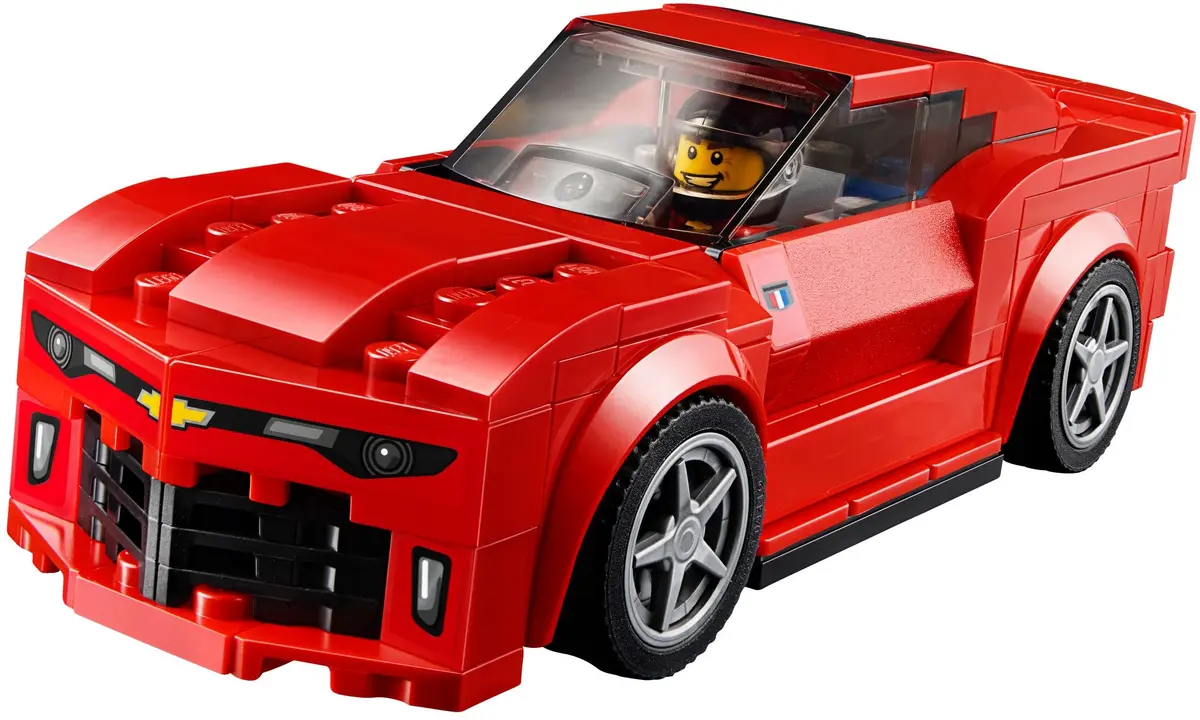 LEGO Speed Champions 75874 Chevrolet Camaro Drag Race set, image 6