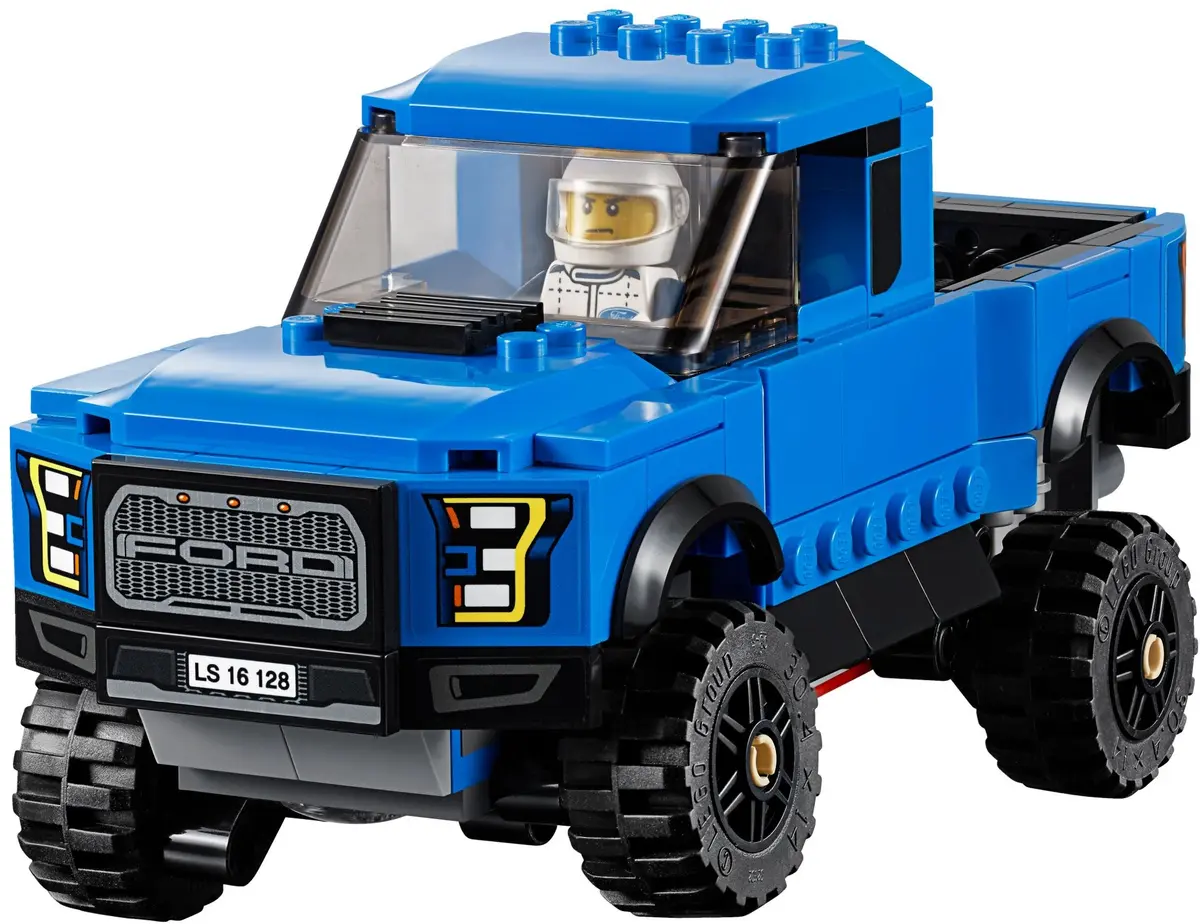 LEGO Speed Champions 75875 Ford F-150 Raptor & Ford Model A Hot Rod set, image 8