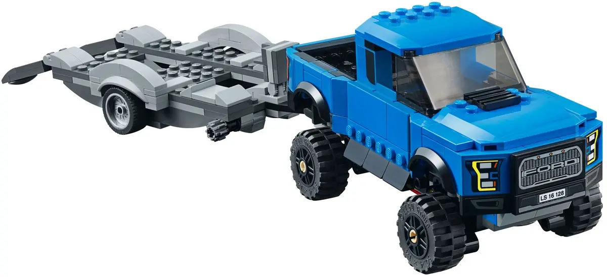 LEGO Speed Champions 75875 Ford F-150 Raptor & Ford Model A Hot Rod set, image 9