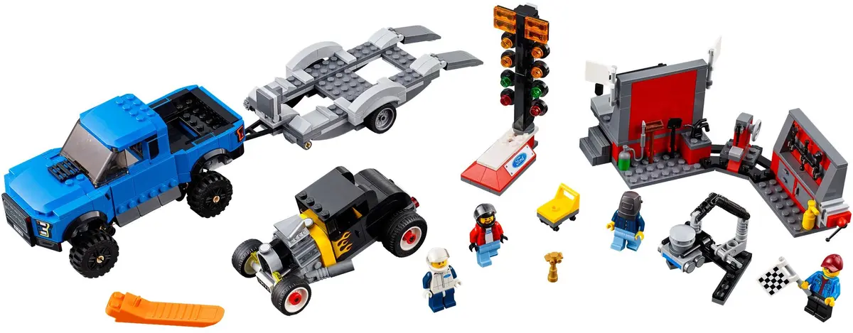LEGO Speed Champions 75875 Ford F-150 Raptor & Ford Model A Hot Rod set