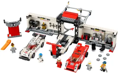 LEGO Speed Champions 75876 Porsche 919 Hybrid and 917K Pit Lane set