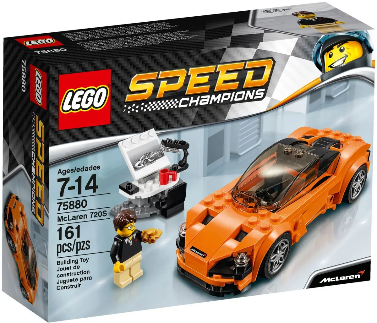 LEGO Speed Champions 75880 McLaren 720S set, image 2