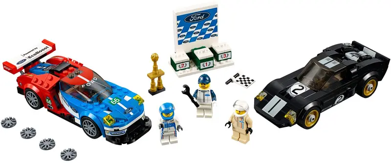 LEGO Speed Champions 75881 2016 Ford GT & 1966 Ford GT40 set