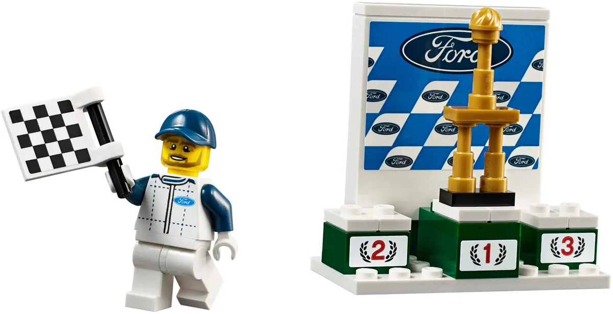 LEGO Speed Champions 75881 2016 Ford GT & 1966 Ford GT40 set, image 8