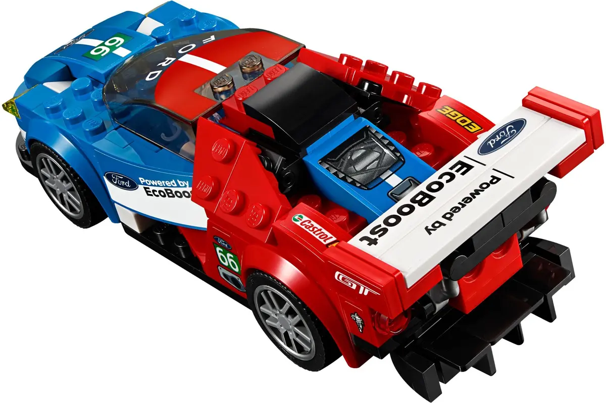 LEGO Speed Champions 75881 2016 Ford GT & 1966 Ford GT40 set, image 7