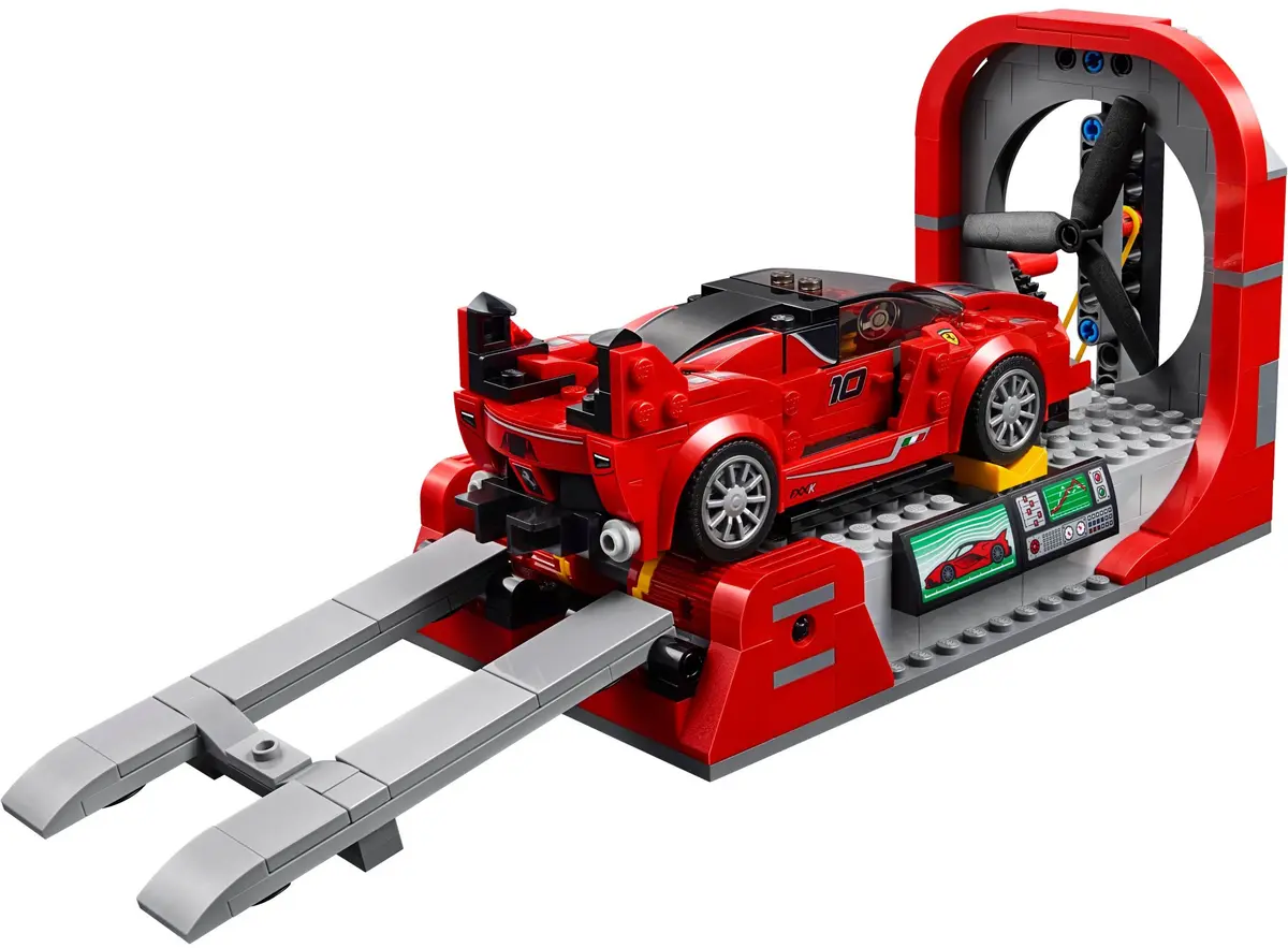 LEGO Speed Champions 75882 Ferrari FXX K & Development Centre set, image 4