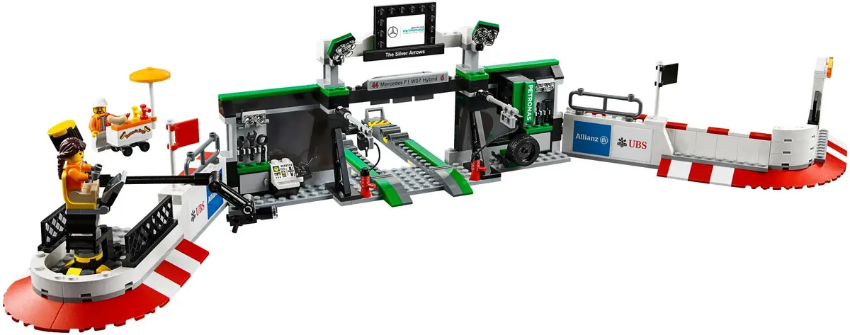 LEGO Speed Champions 75883 Mercedes AMG Petronas Formula One Team set, image 5