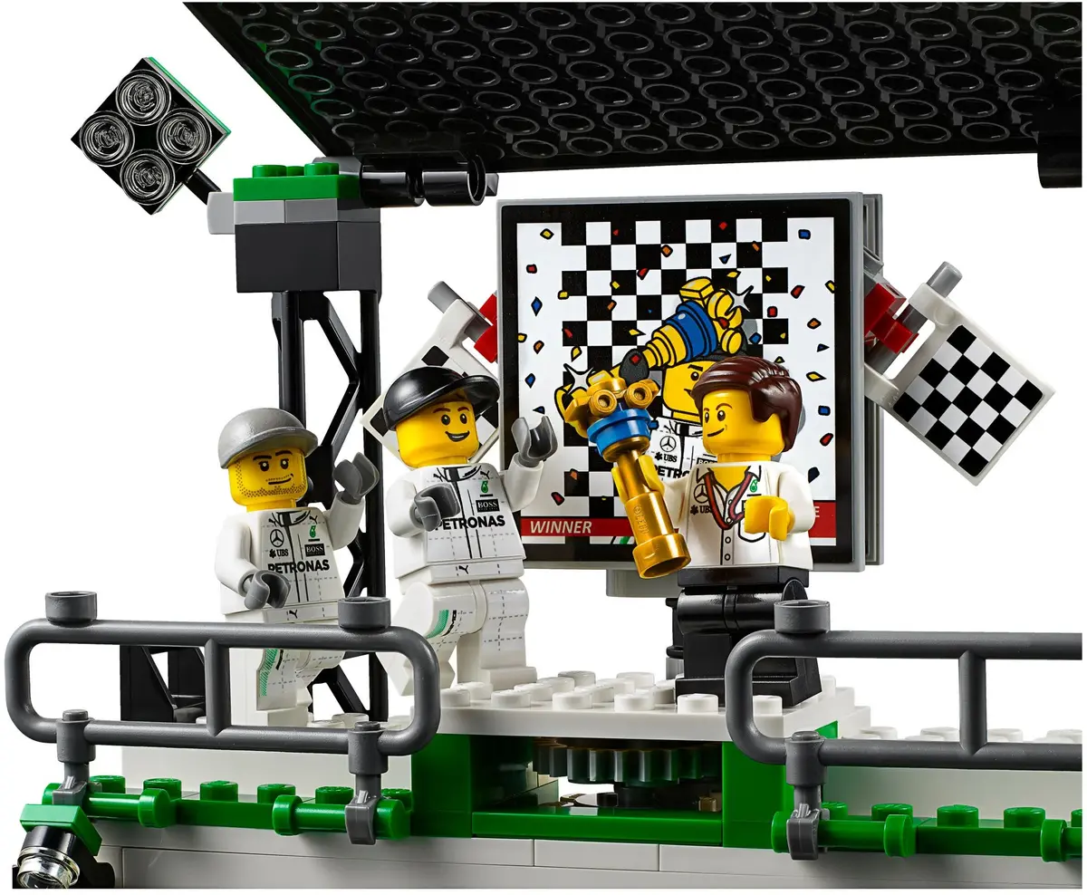 LEGO Speed Champions 75883 Mercedes AMG Petronas Formula One Team set, image 7