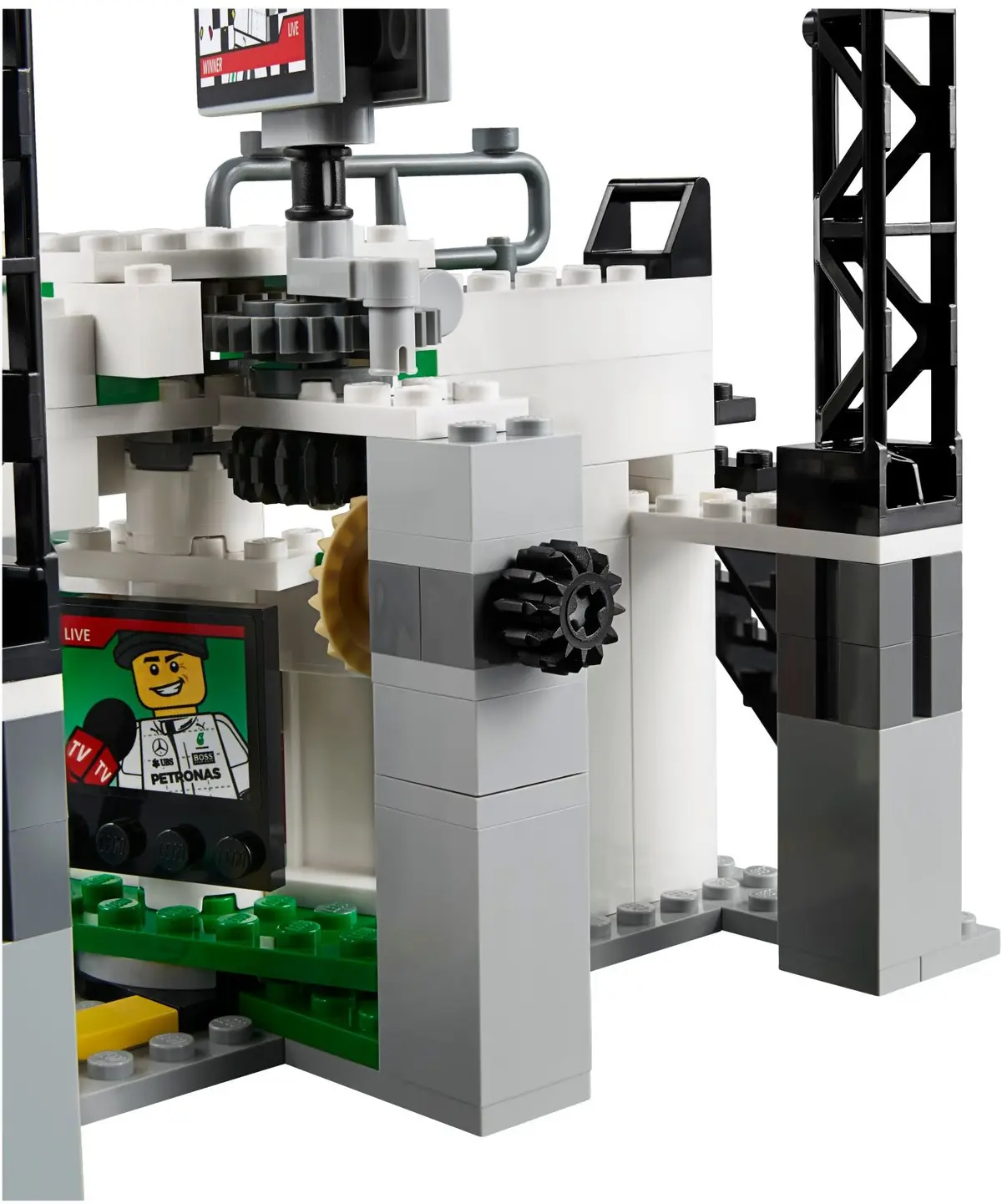 LEGO Speed Champions 75883 Mercedes AMG Petronas Formula One Team set, image 9