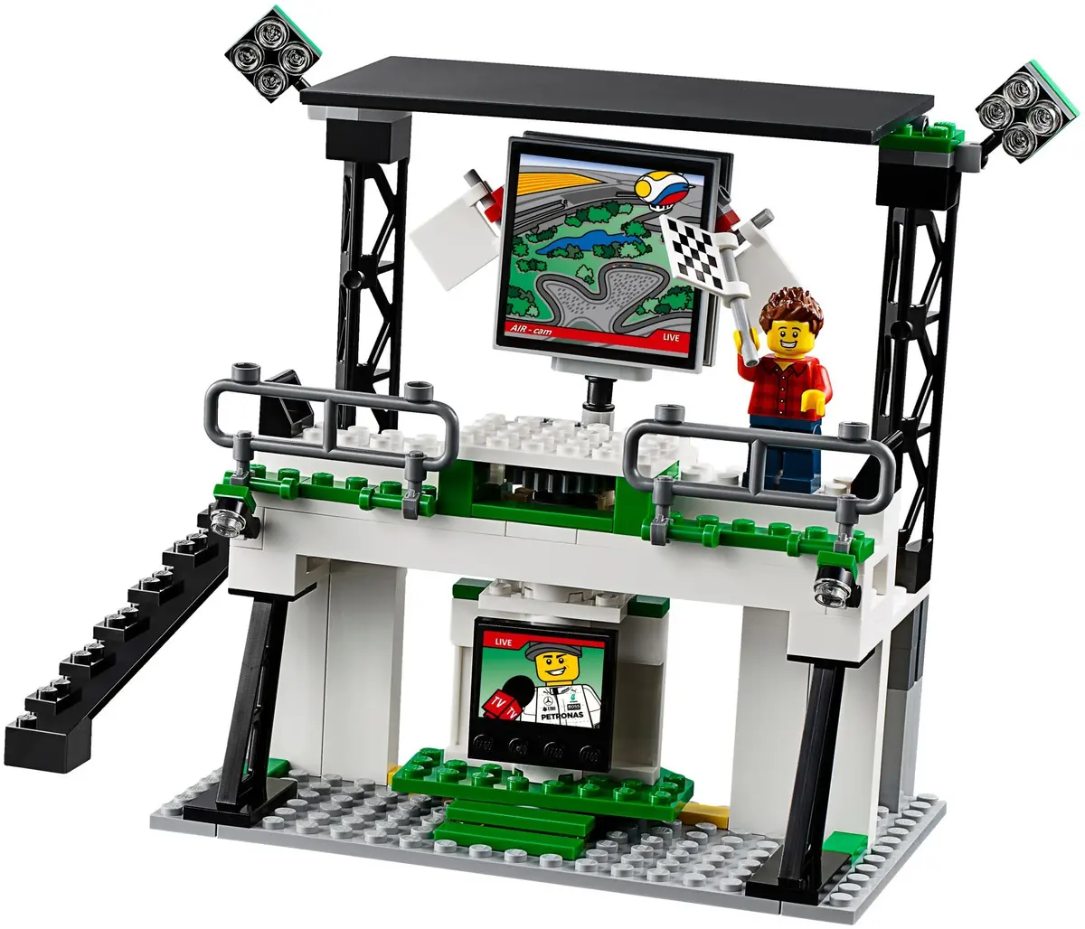 LEGO Speed Champions 75883 Mercedes AMG Petronas Formula One Team set, image 8