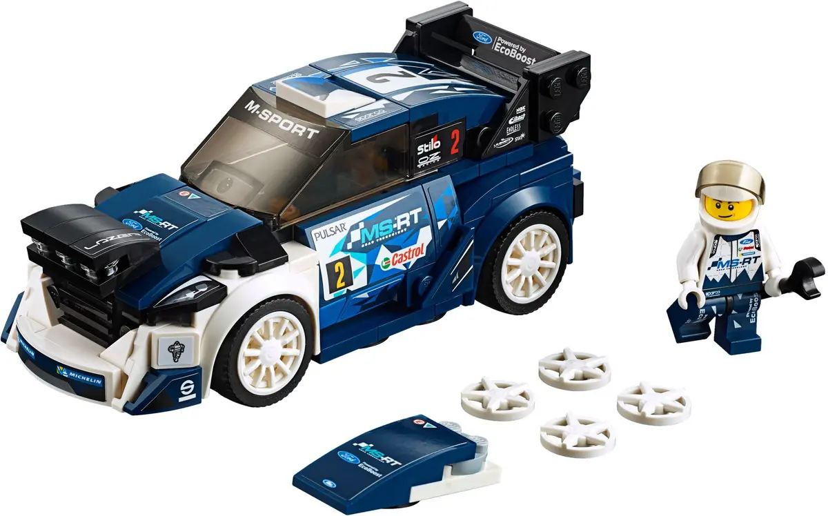 LEGO Speed Champions 75885 Ford Fiesta M-Sport WRC set