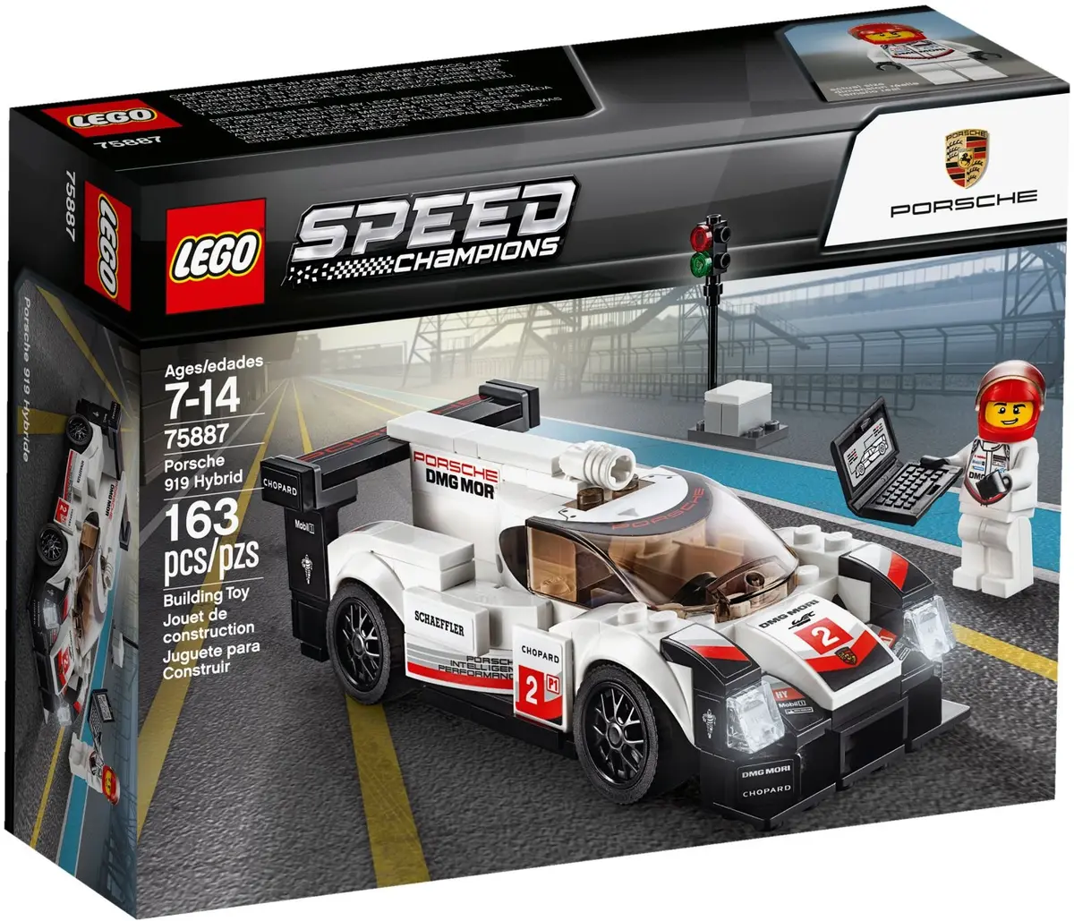 LEGO Speed Champions 75887 Porsche 919 Hybrid set, image 2