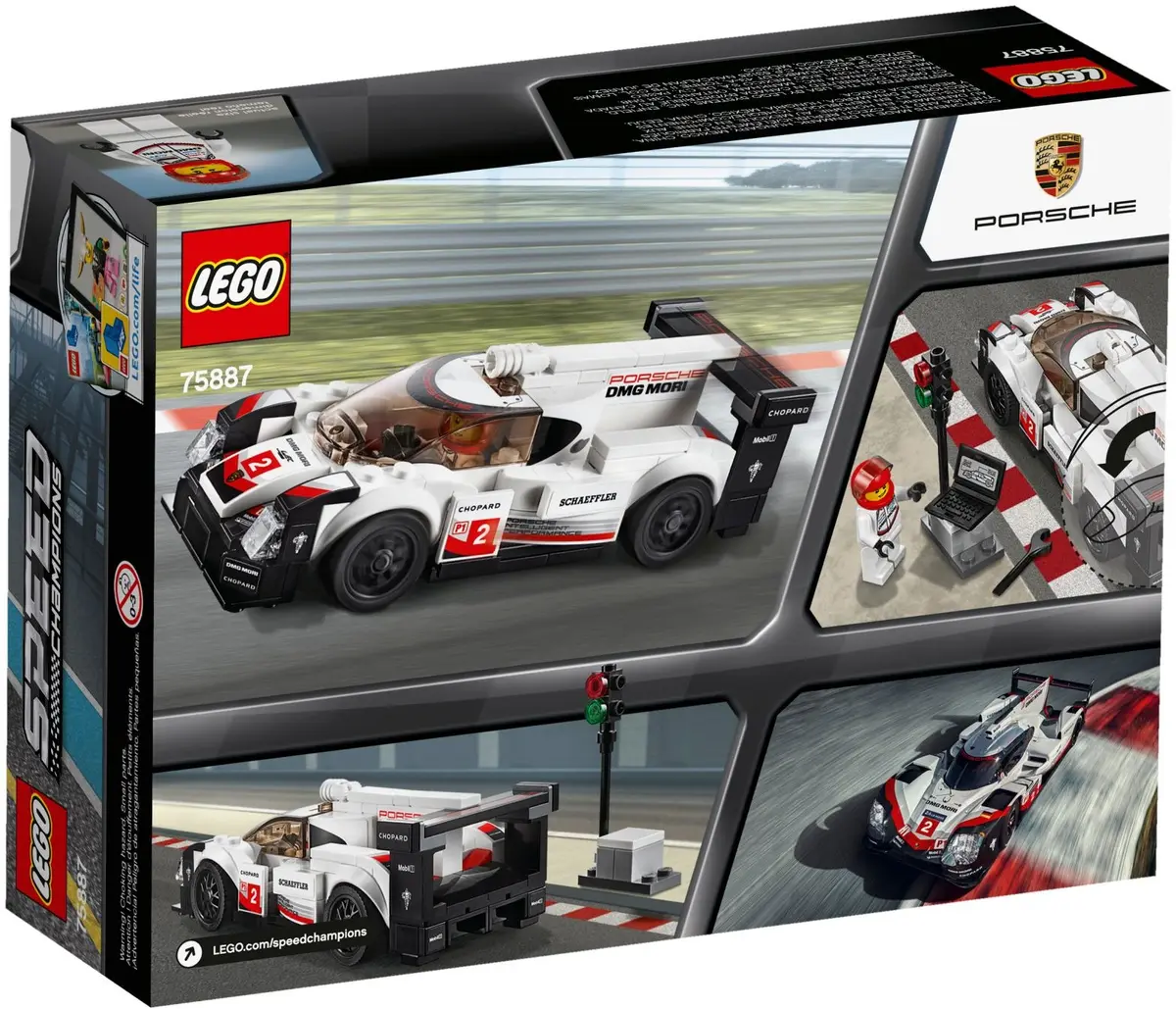 LEGO Speed Champions 75887 Porsche 919 Hybrid set, image 4
