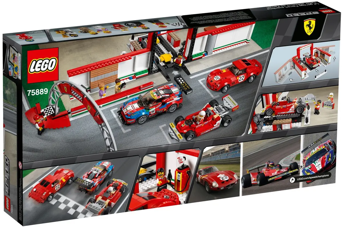 LEGO Speed Champions 75889 Ferrari Ultimate Garage set, image 4