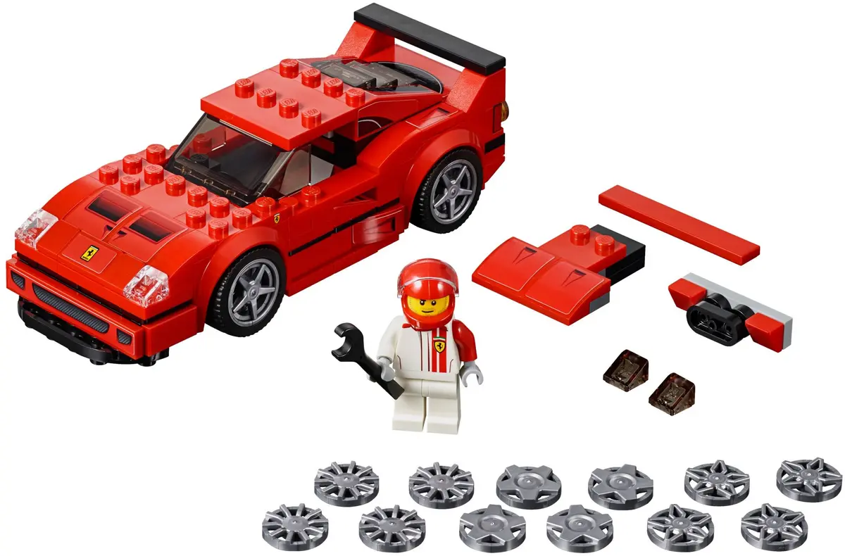 LEGO Speed Champions 75890 Ferrari F40 Competizione set