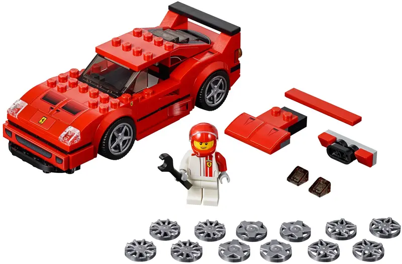 LEGO Speed Champions 75890 Ferrari F40 Competizione set