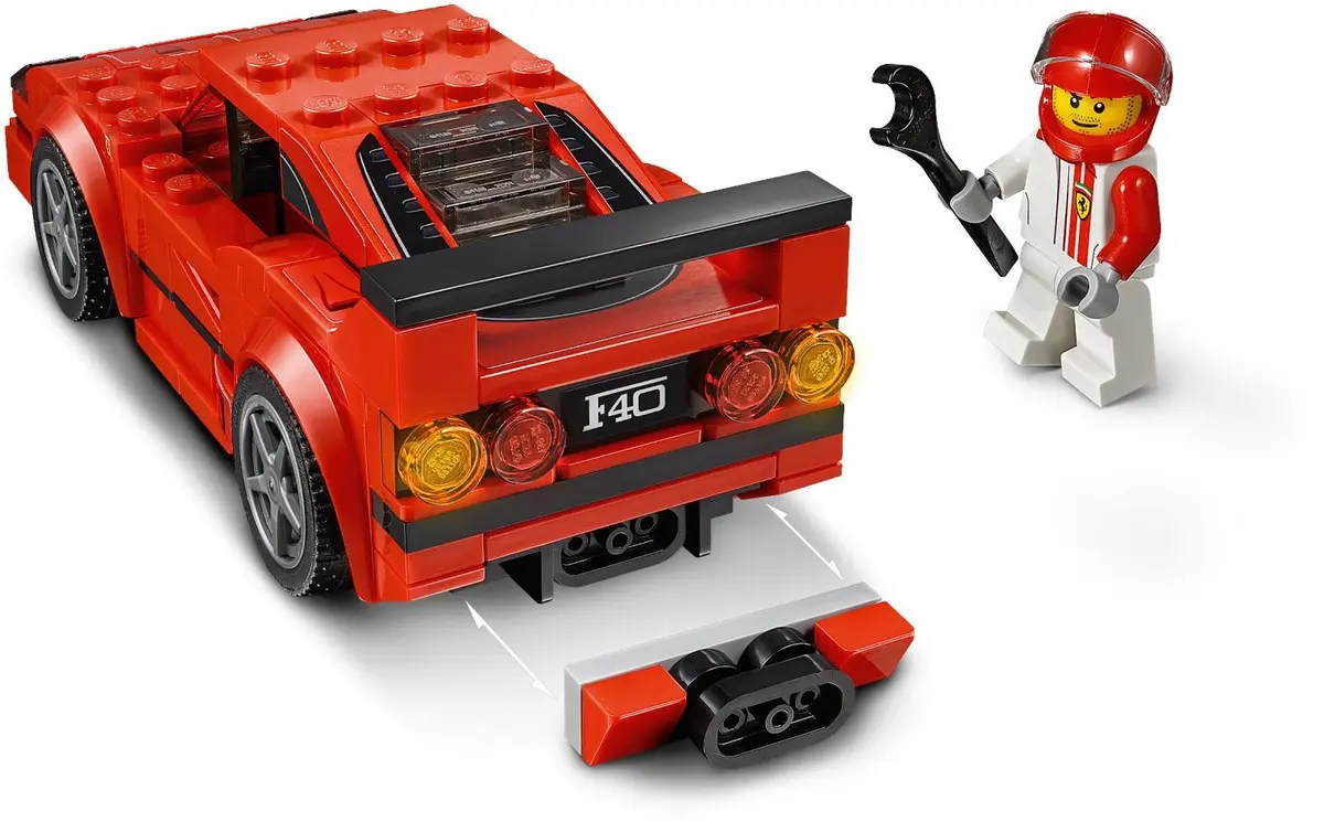 LEGO Speed Champions 75890 Ferrari F40 Competizione set, image 5