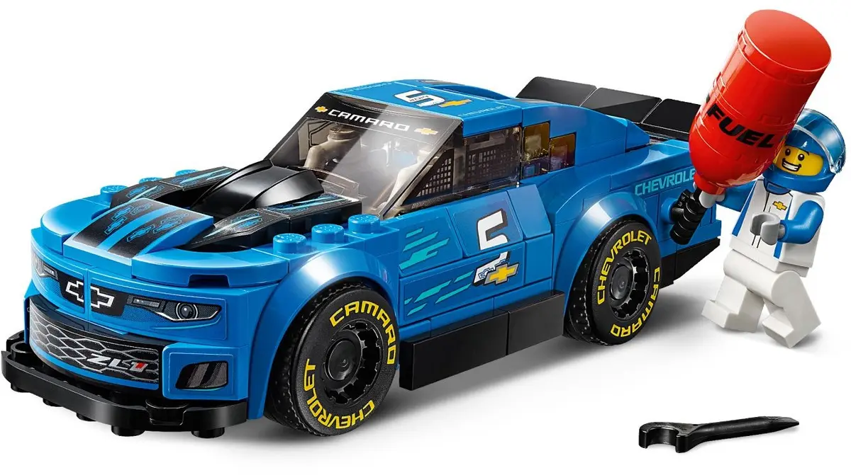 LEGO Speed Champions 75891 Chevrolet Camaro ZL1 Race Car set, image 3