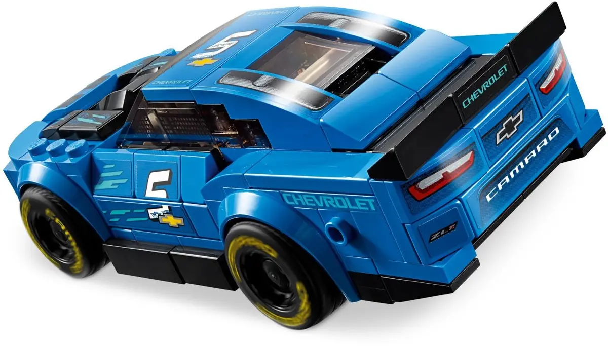 LEGO Speed Champions 75891 Chevrolet Camaro ZL1 Race Car set, image 4
