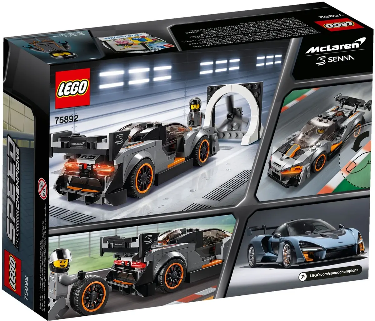 LEGO Speed Champions 75892 McLaren Senna set, image 5