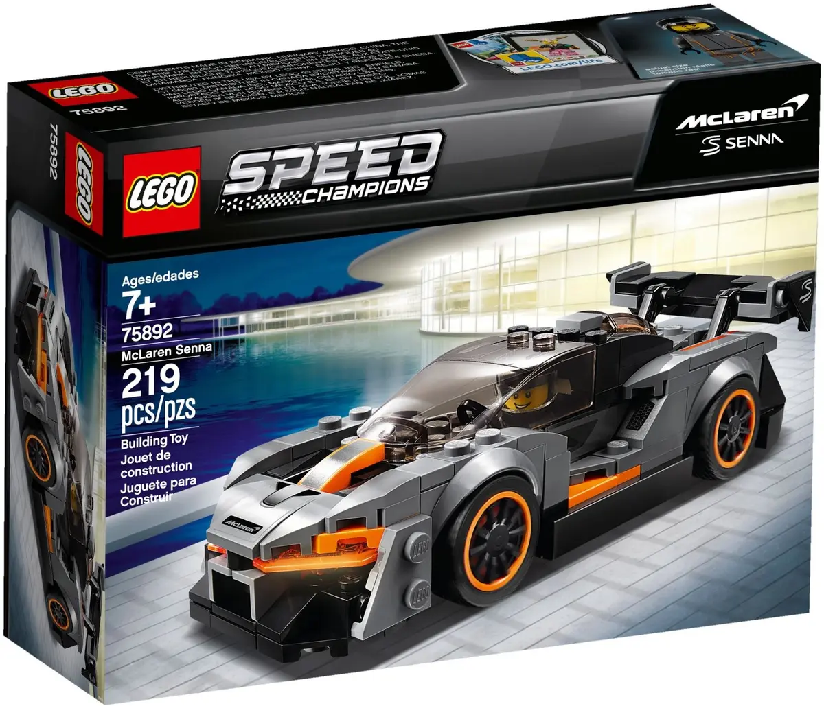 LEGO Speed Champions 75892 McLaren Senna set, image 2