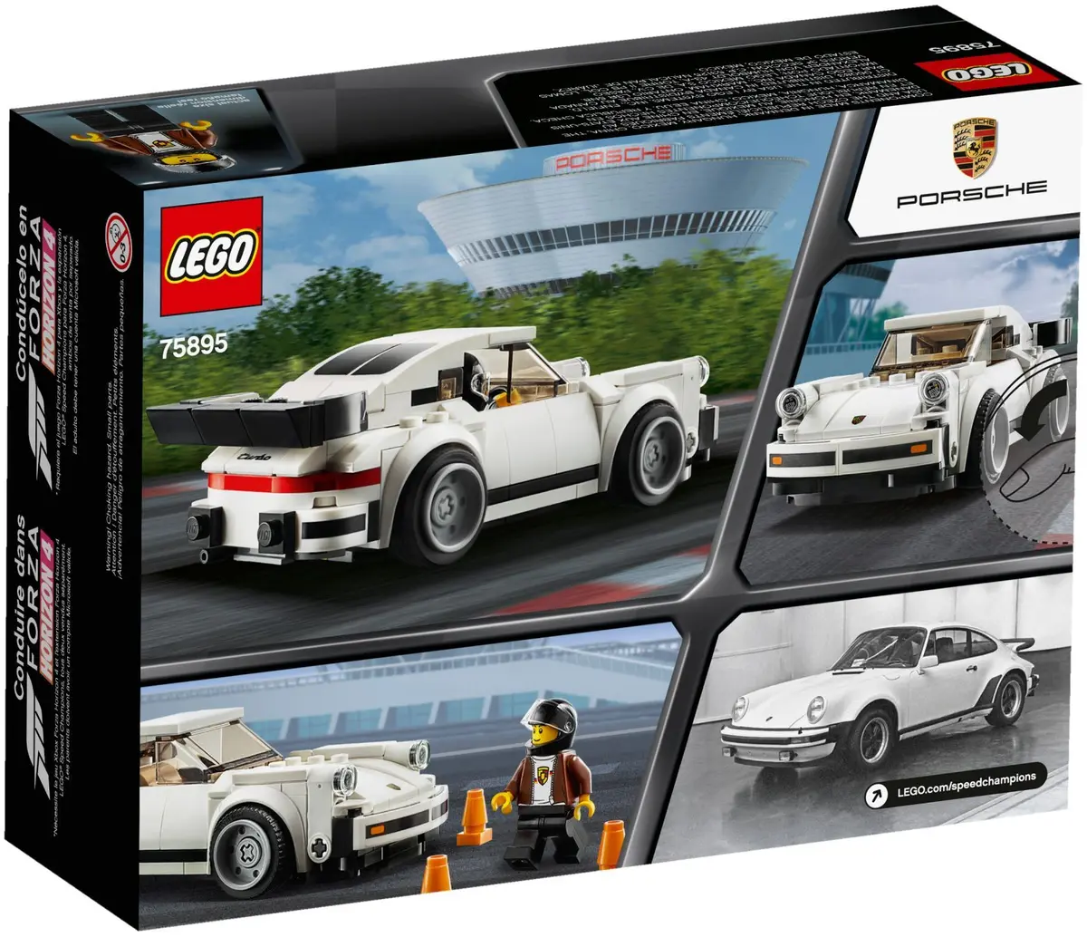 LEGO Speed Champions 75895 1974 Porsche 911 Turbo 3.0 set, image 5