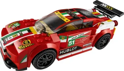 LEGO Speed Champions 75908 458 Italia GT2 set, image 12