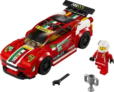 LEGO Speed Champions 75908 458 Italia GT2 set, image 18