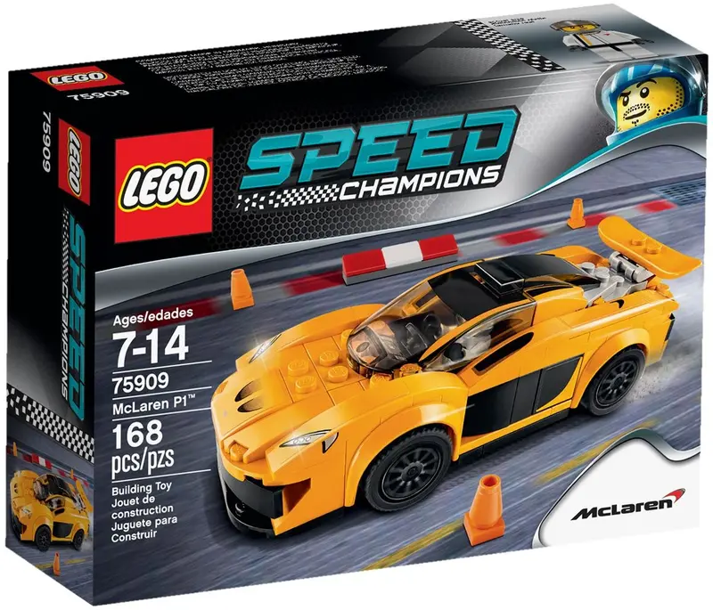 LEGO Speed Champions 75909 McLaren P1 set, image 2