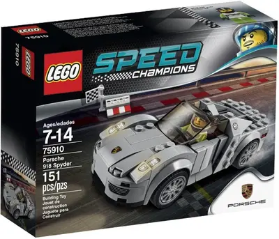 LEGO Speed Champions 75910 Porsche 918 Spyder set, image 4
