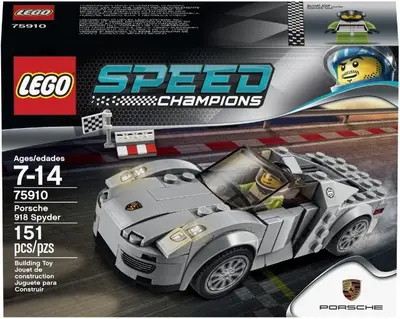 LEGO Speed Champions 75910 Porsche 918 Spyder set, image 8