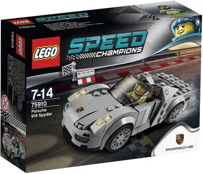LEGO Speed Champions 75910 Porsche 918 Spyder set, image 3