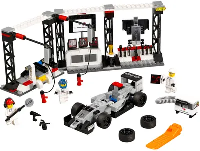 LEGO Speed Champions 75911 McLaren Mercedes Pit Stop set