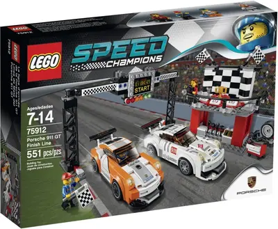 LEGO Speed Champions 75912 Porsche 911 GT Finish Line set, image 5